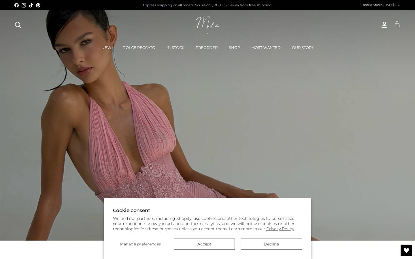 Malimarea homepage screenshot