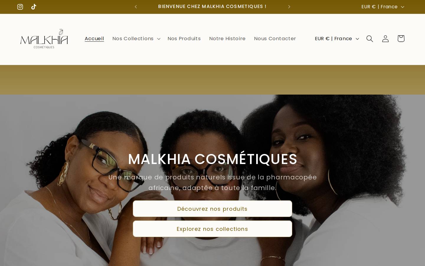 malkhia.com homepage screenshot