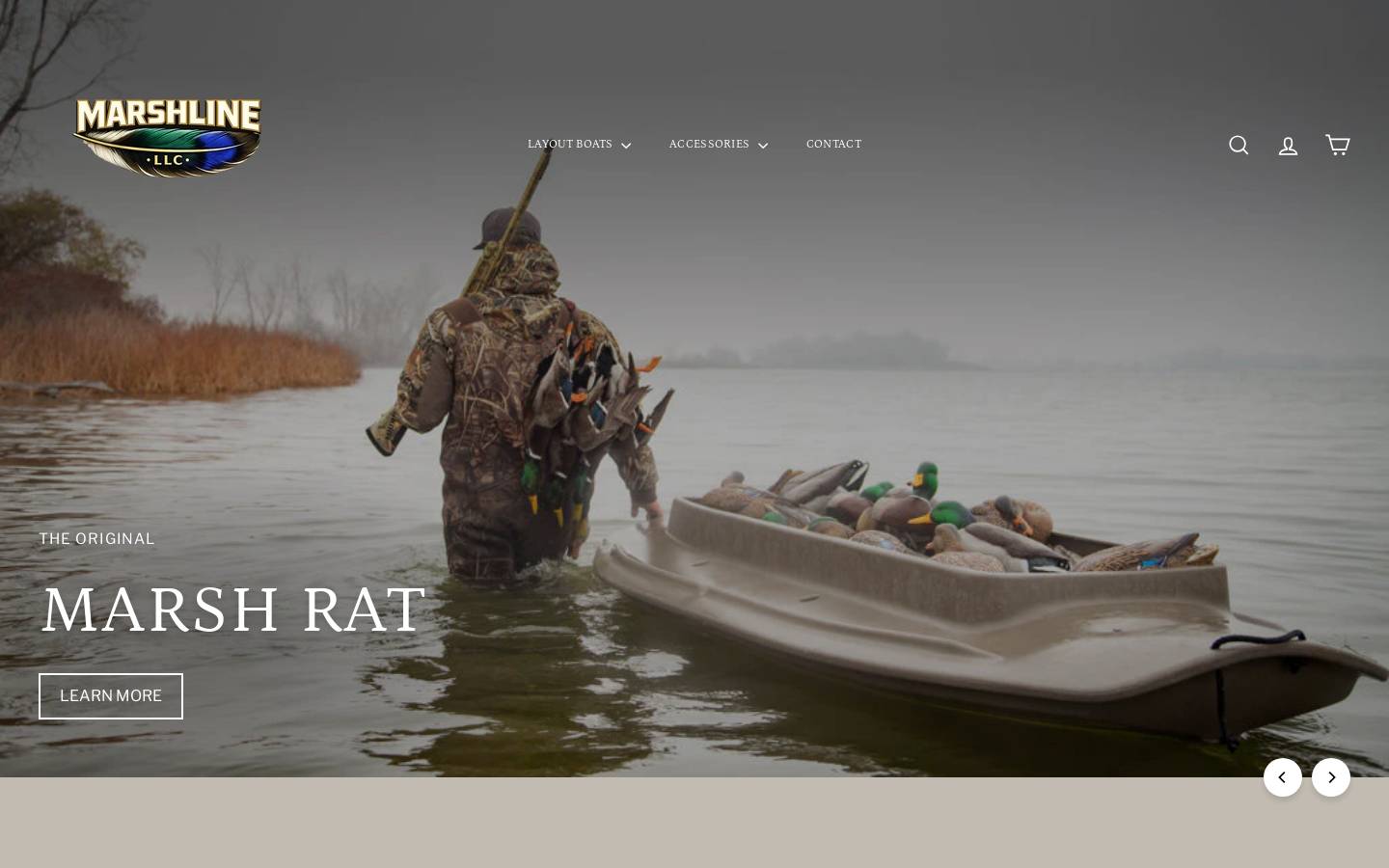 mallardmarine.com homepage screenshot