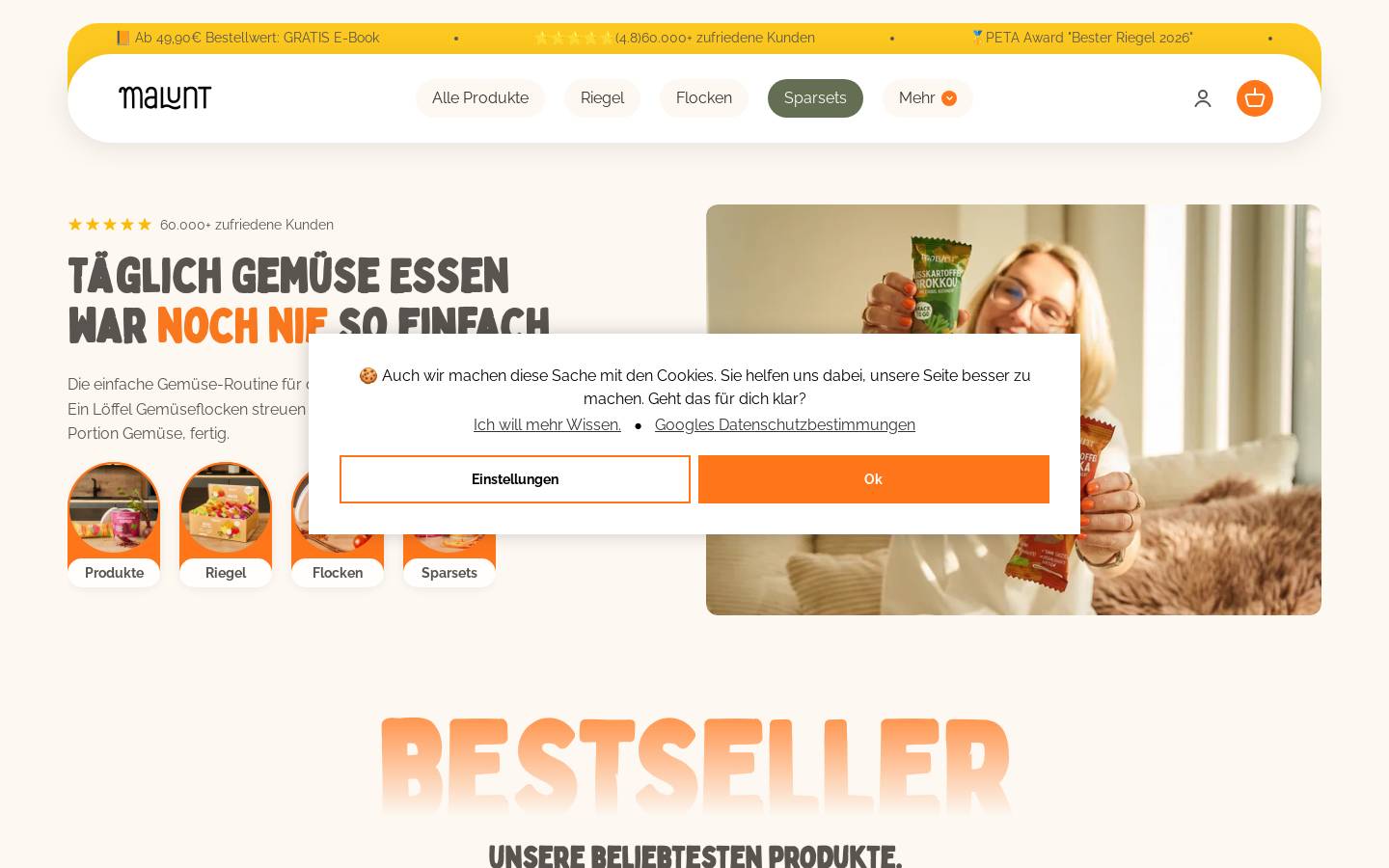 malunt homepage screenshot
