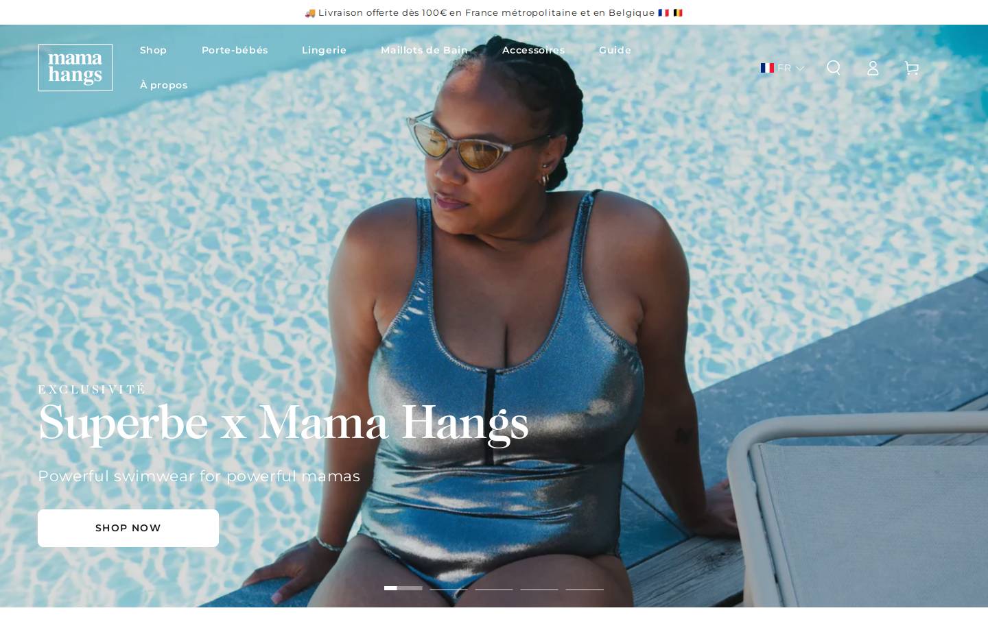 mama-hangs.com homepage screenshot