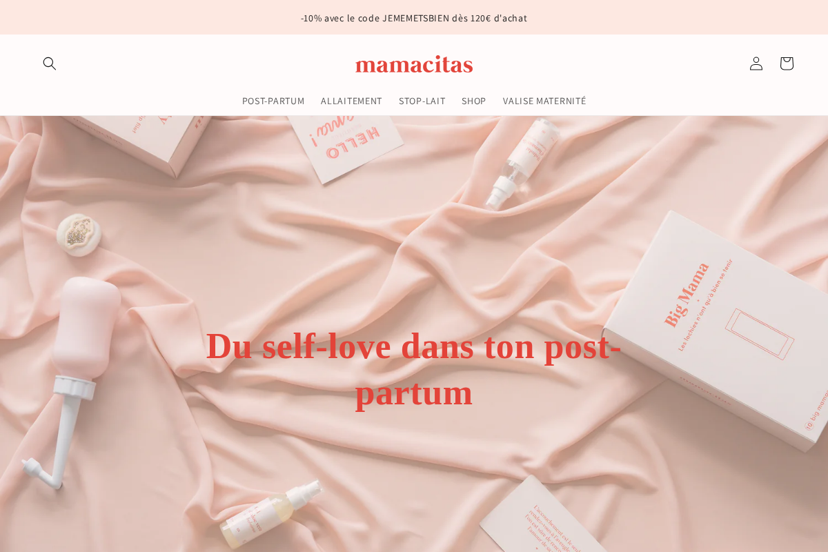 Marine de Mamacitas homepage screenshot