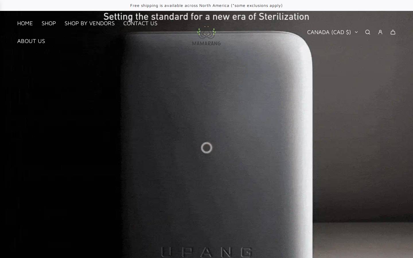 mamarang.com homepage screenshot
