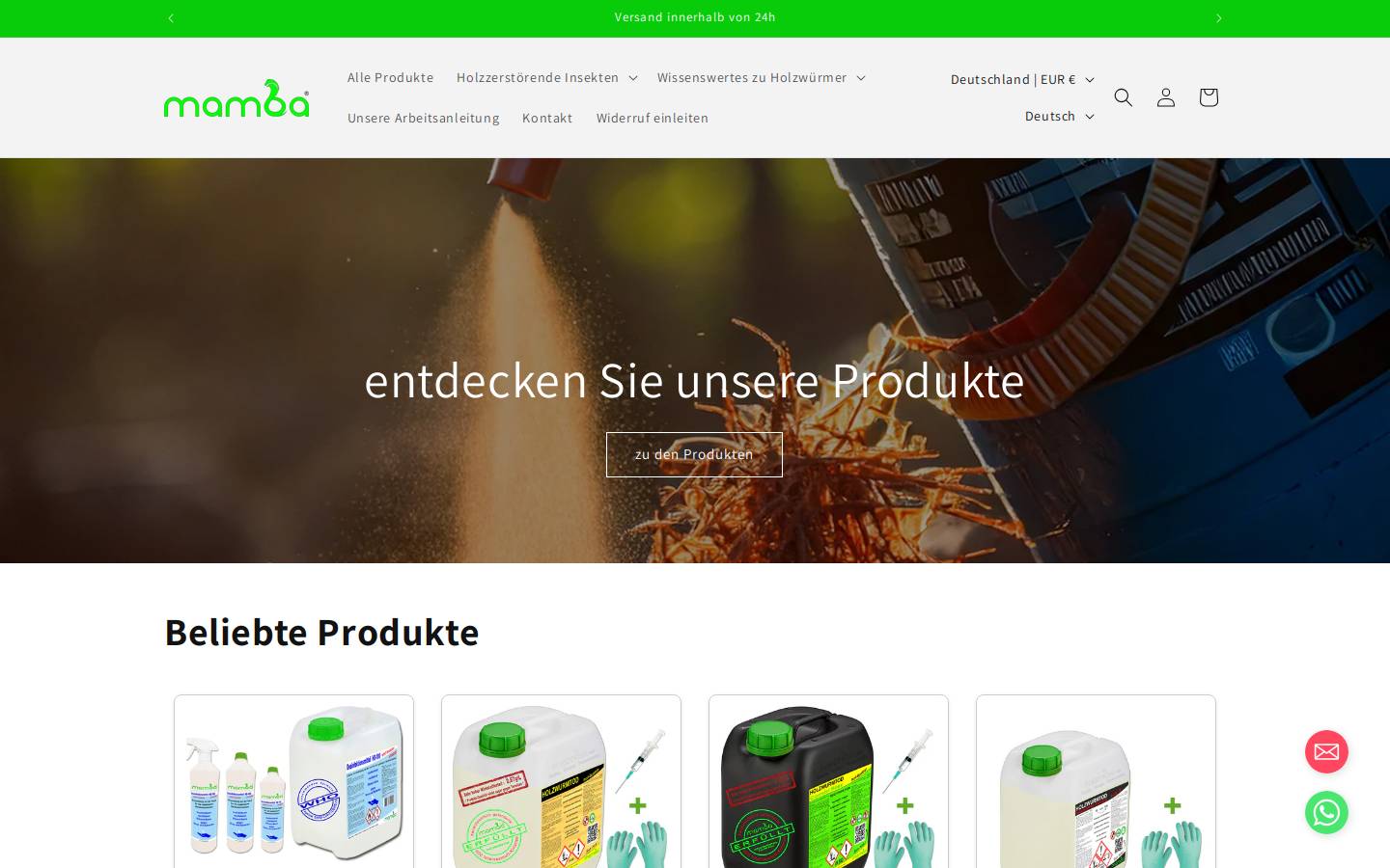 mamba.net homepage screenshot