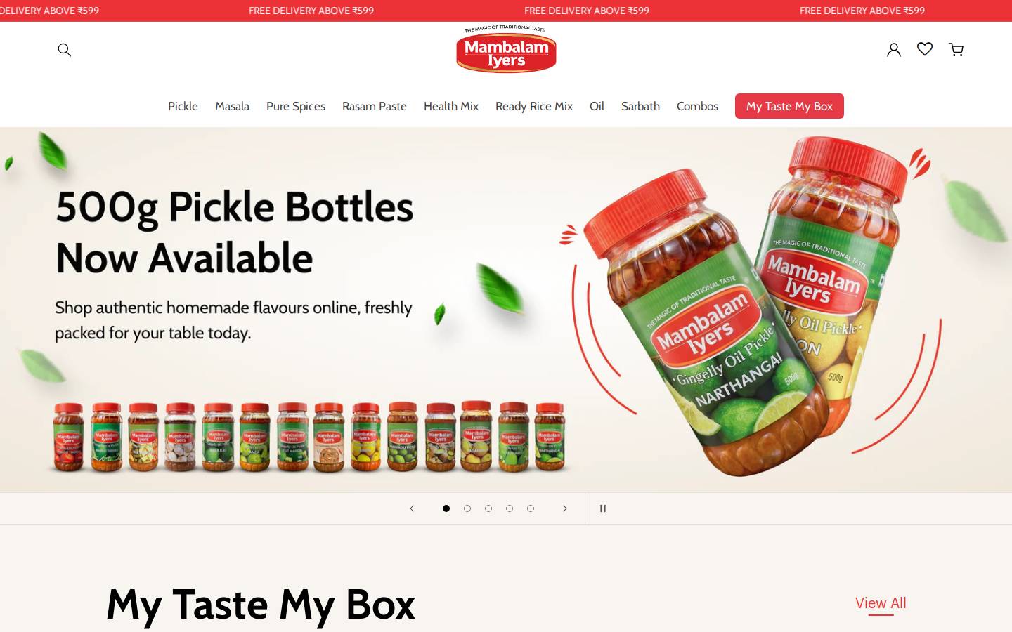 mambalamiyers.co.in homepage screenshot