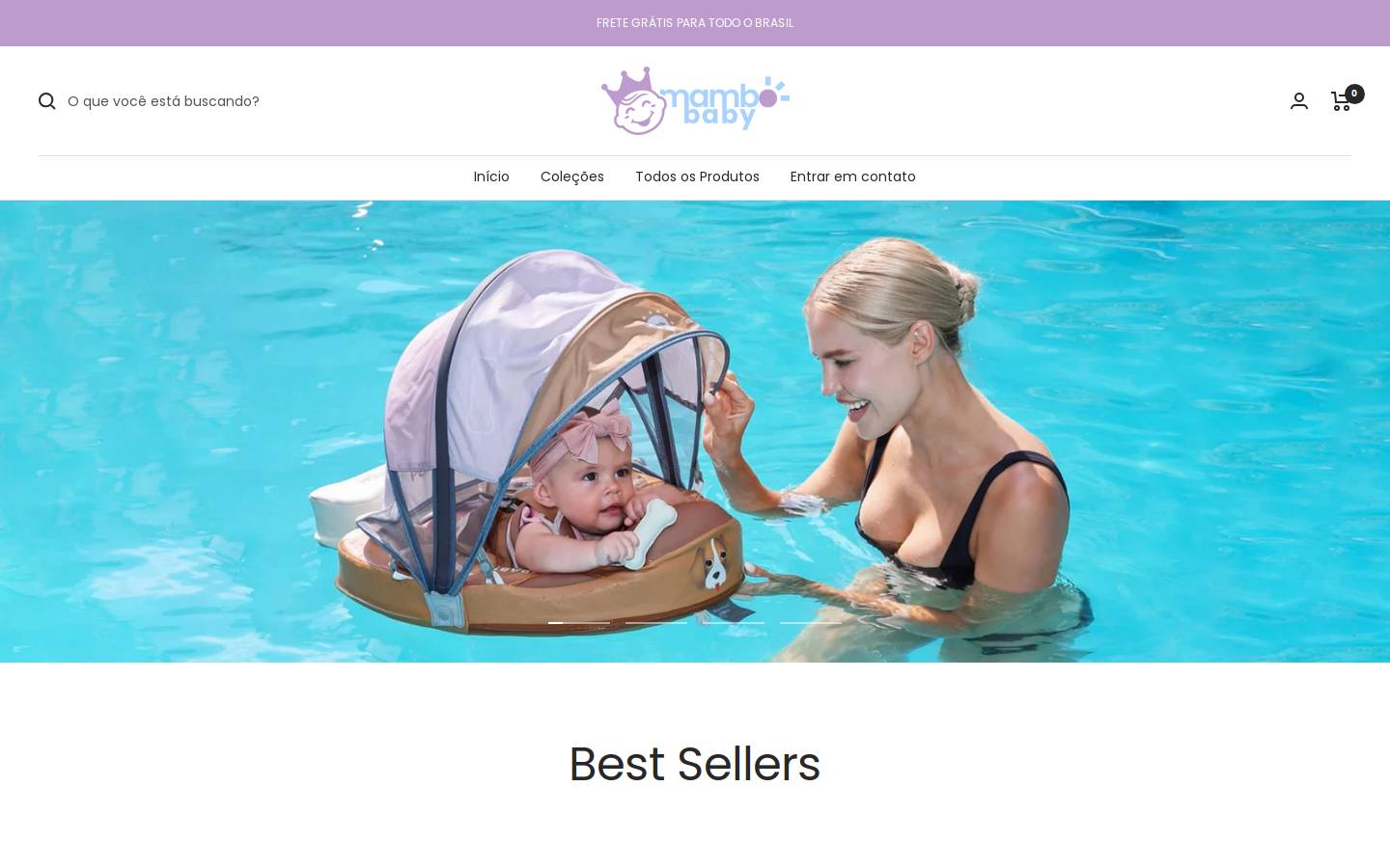 mambobabybr.com.br homepage screenshot