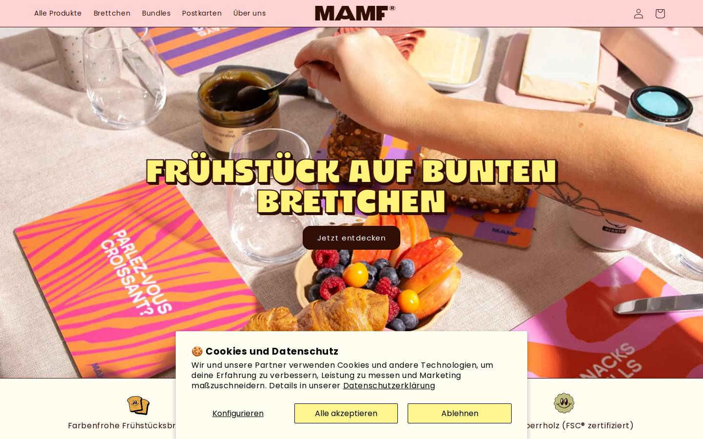 mamf.club homepage screenshot