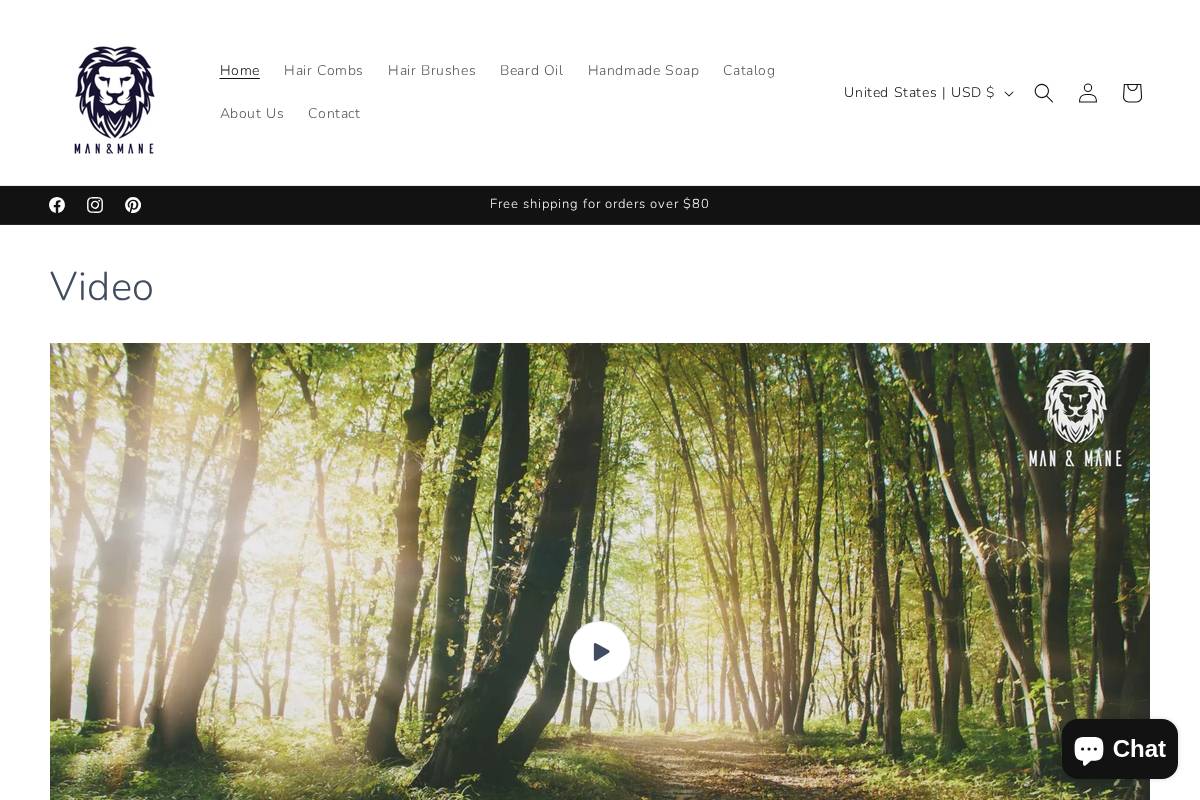 manandmane.online homepage screenshot