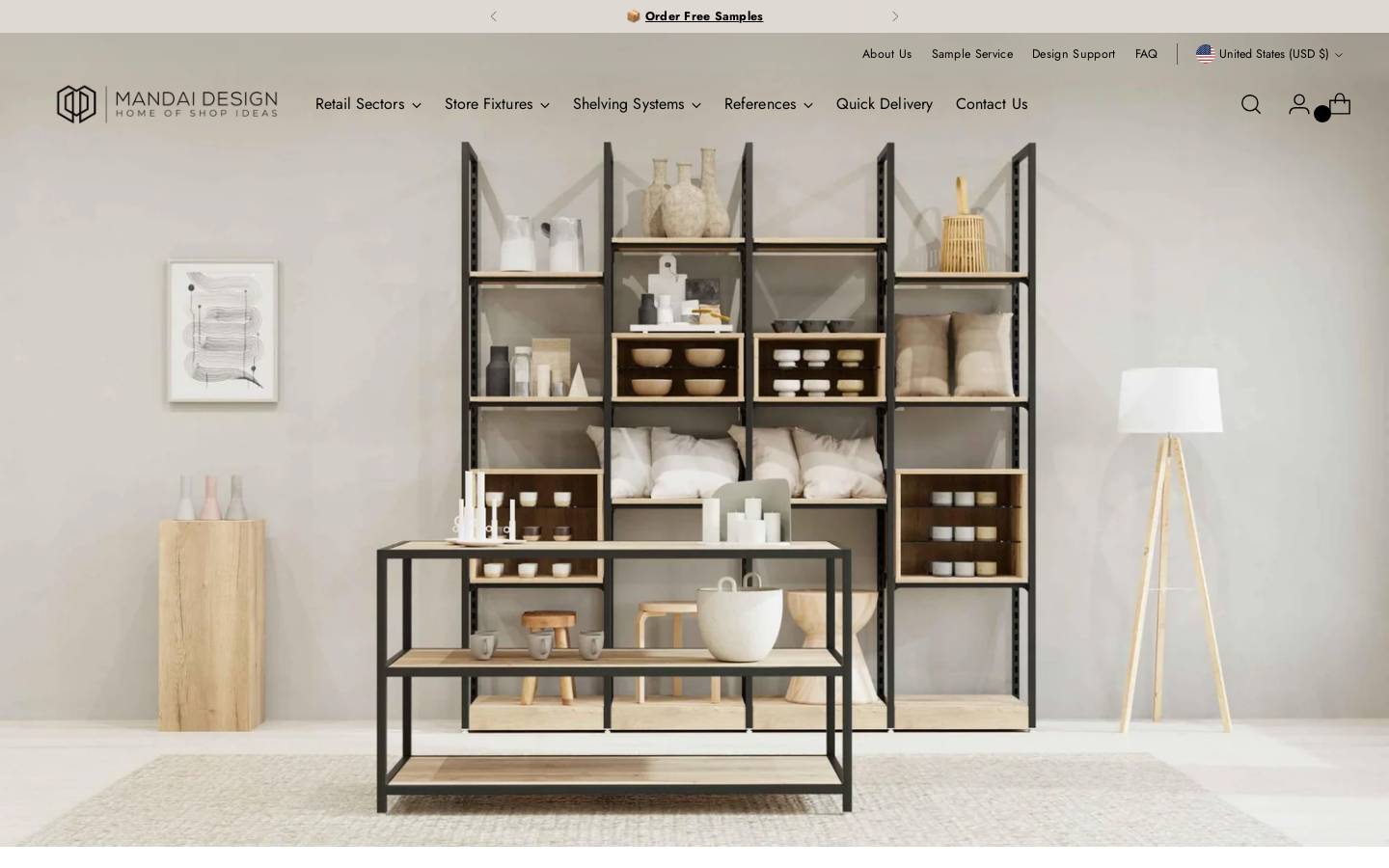mandai-design.com homepage screenshot