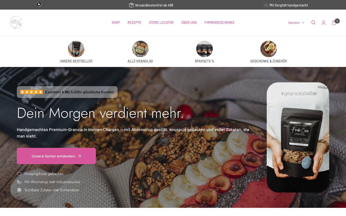 mandelbritta.de homepage screenshot