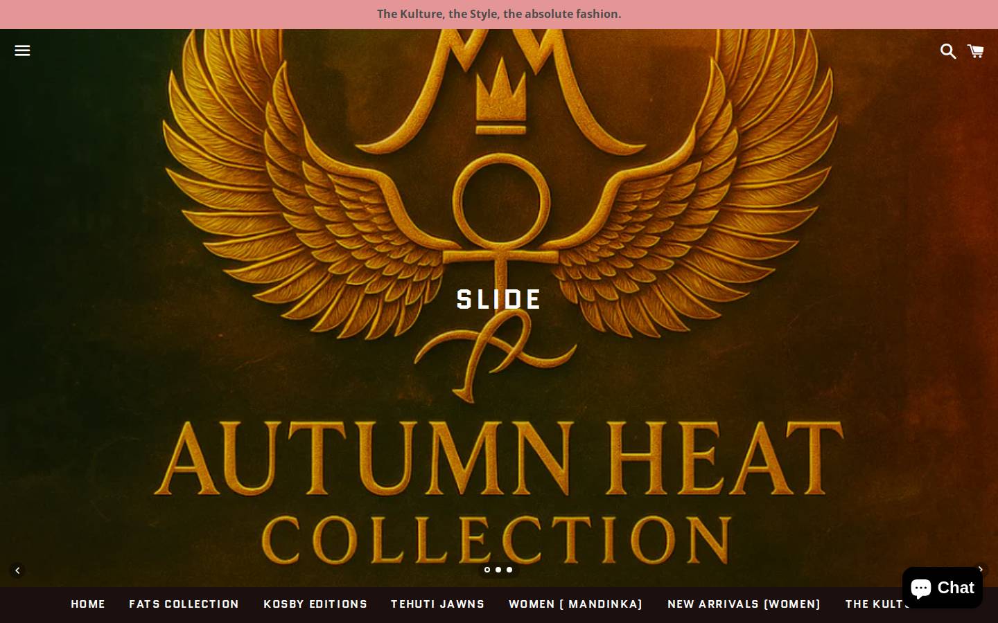 mandingounderwear.com homepage screenshot