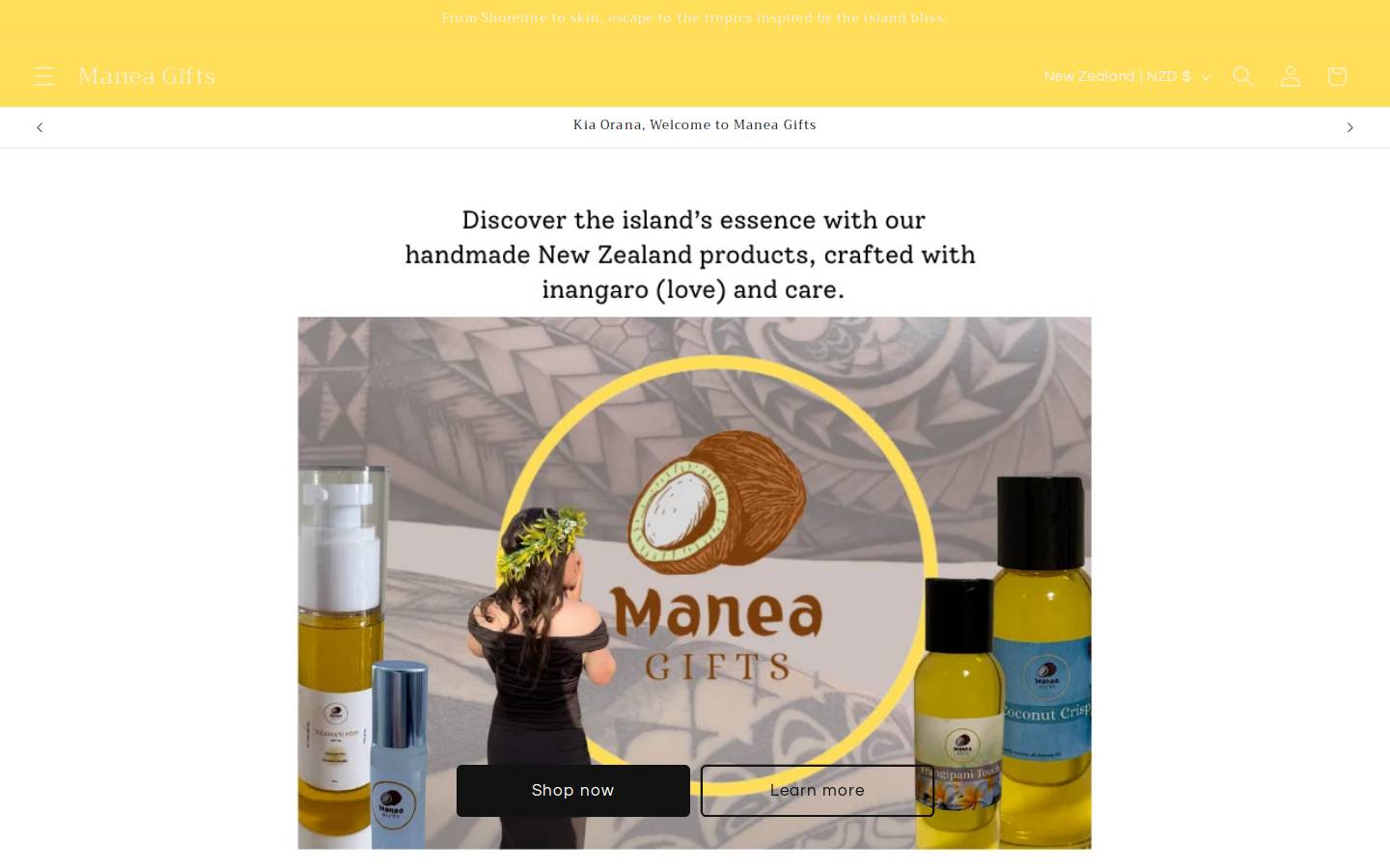 maneagiftshb.com homepage screenshot