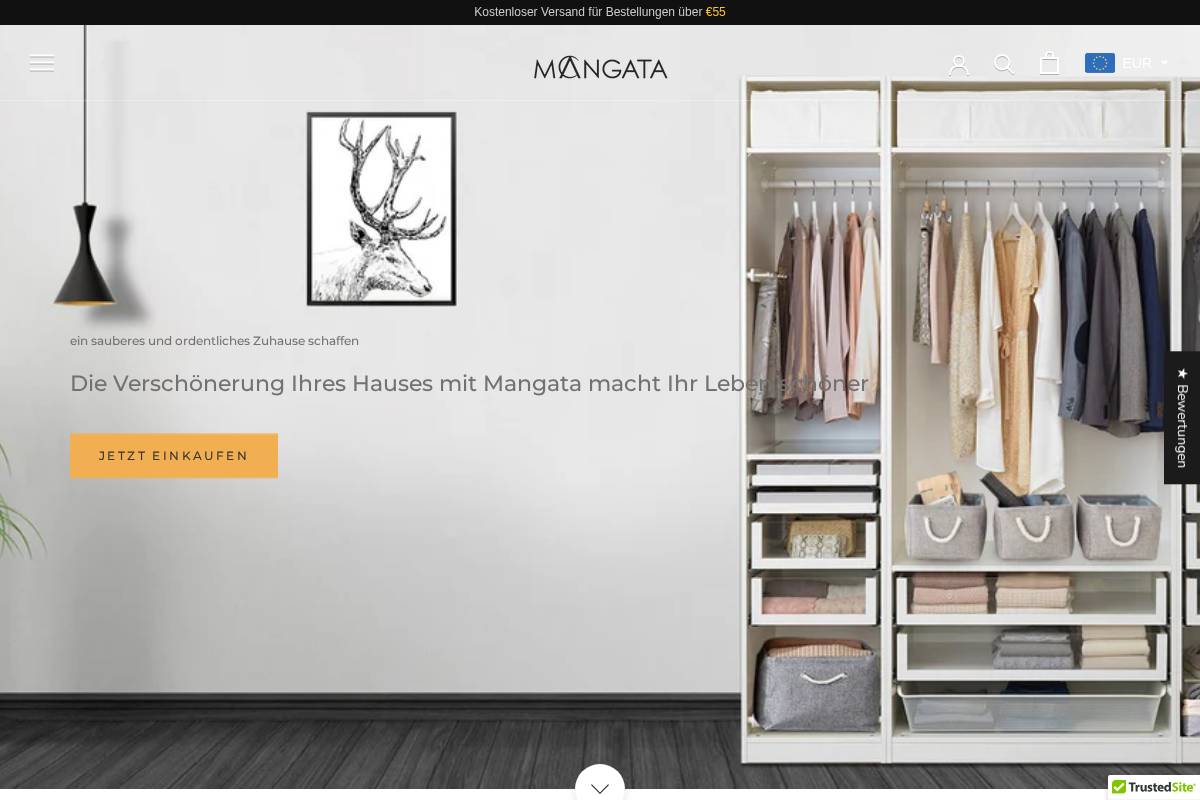Mangatabox homepage screenshot