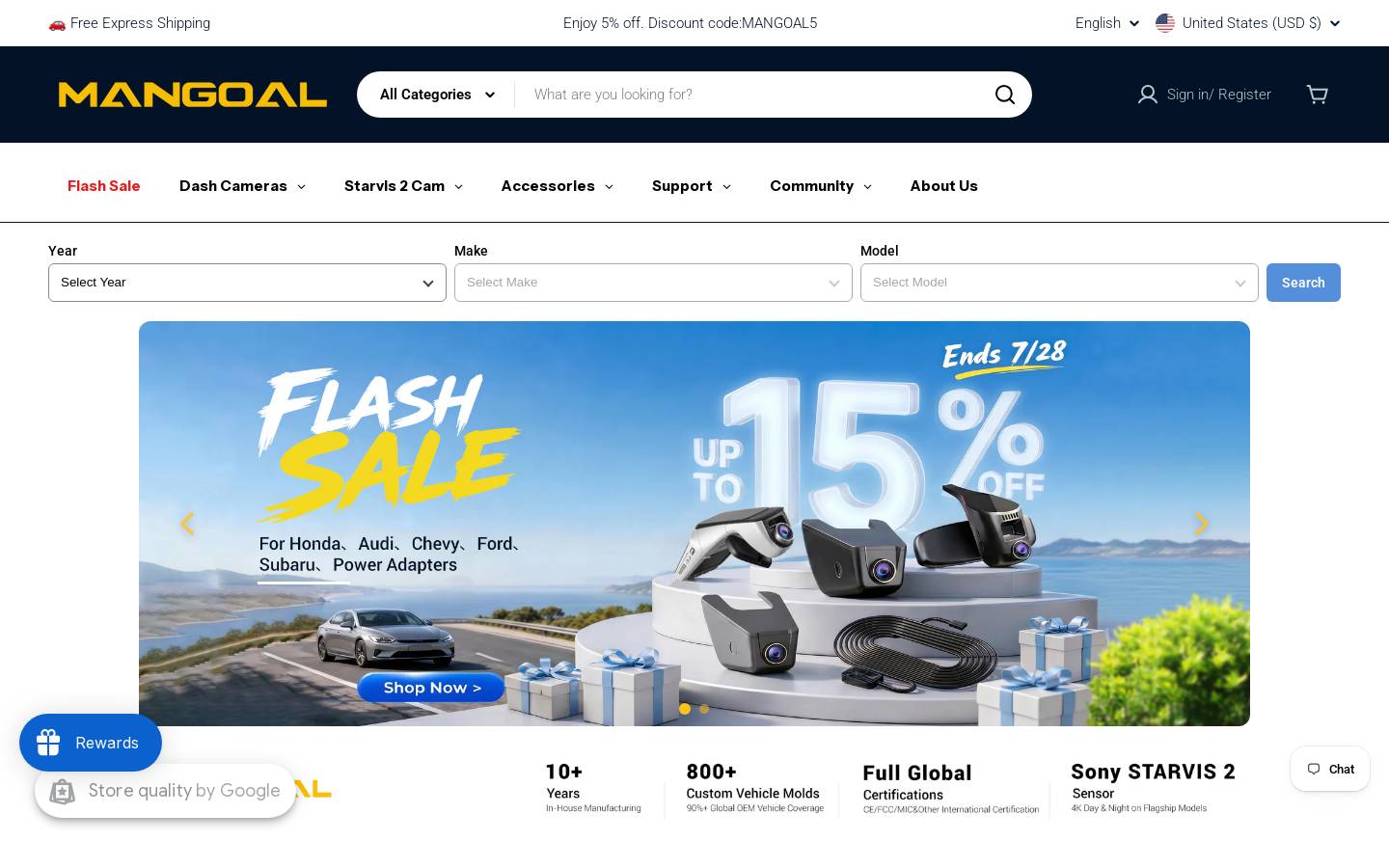 mangoaltech.com homepage screenshot