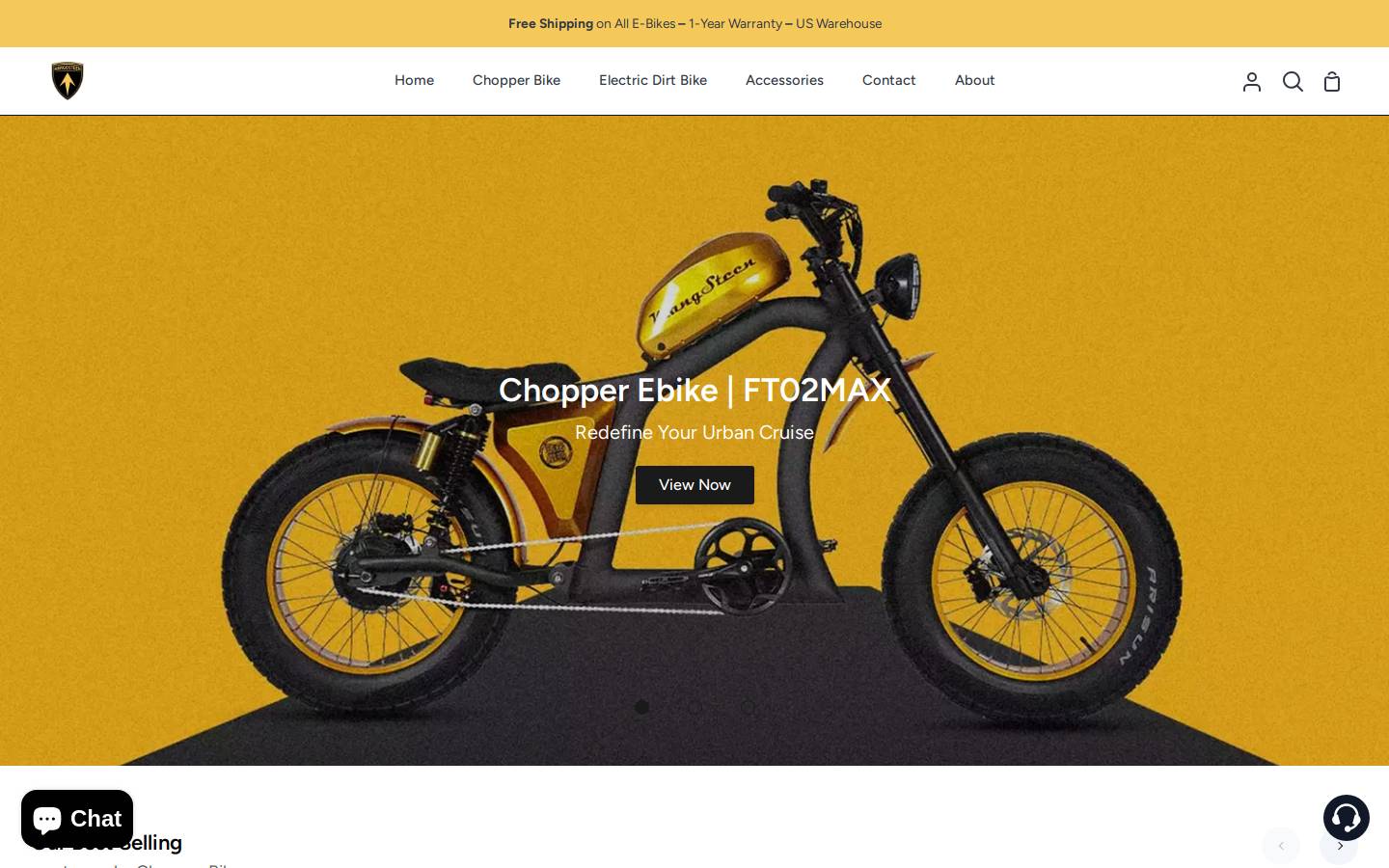 mangosteenebike.com homepage screenshot