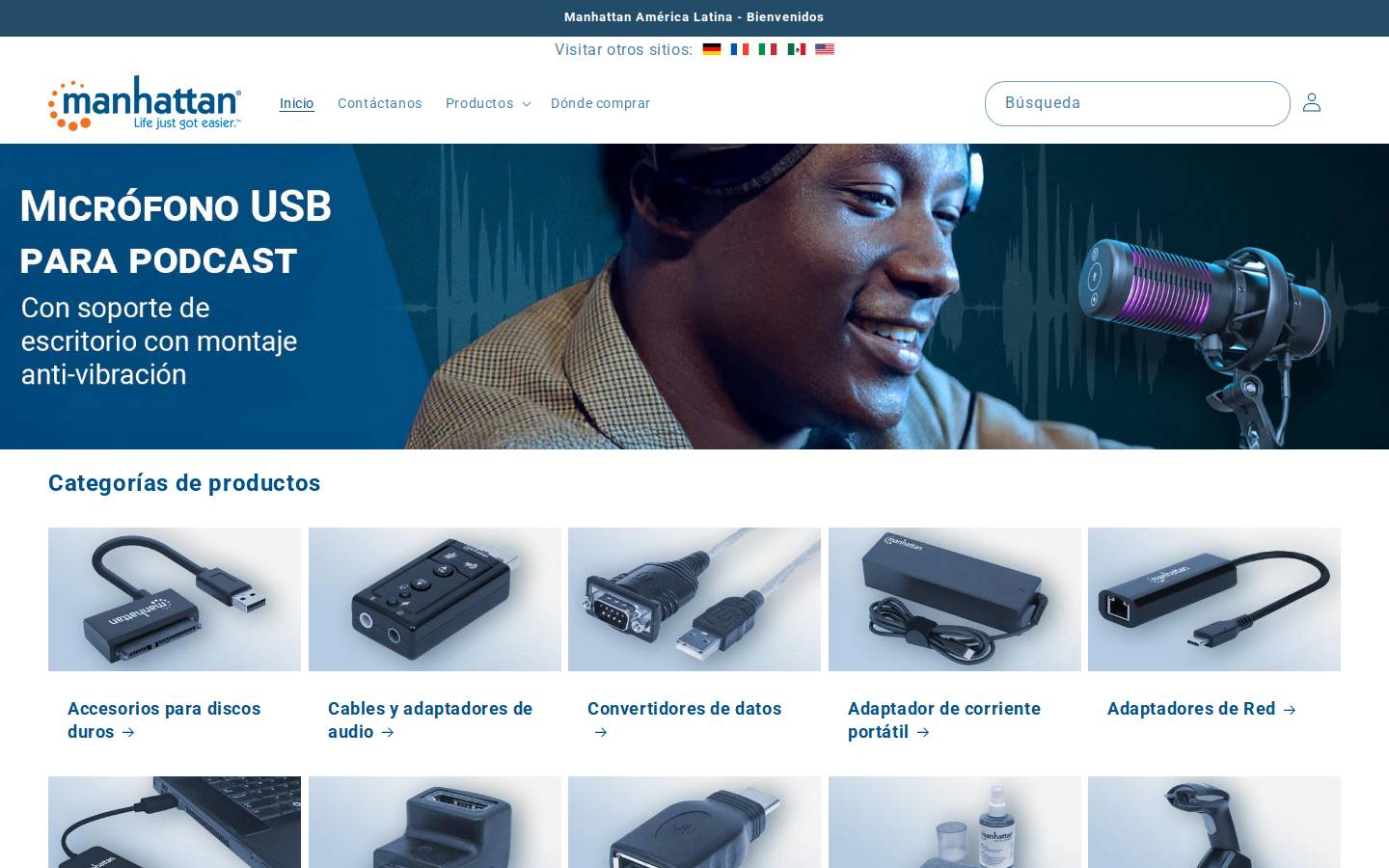 manhattan.lat homepage screenshot