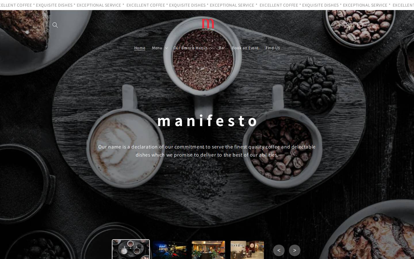 manifestoph.com homepage screenshot