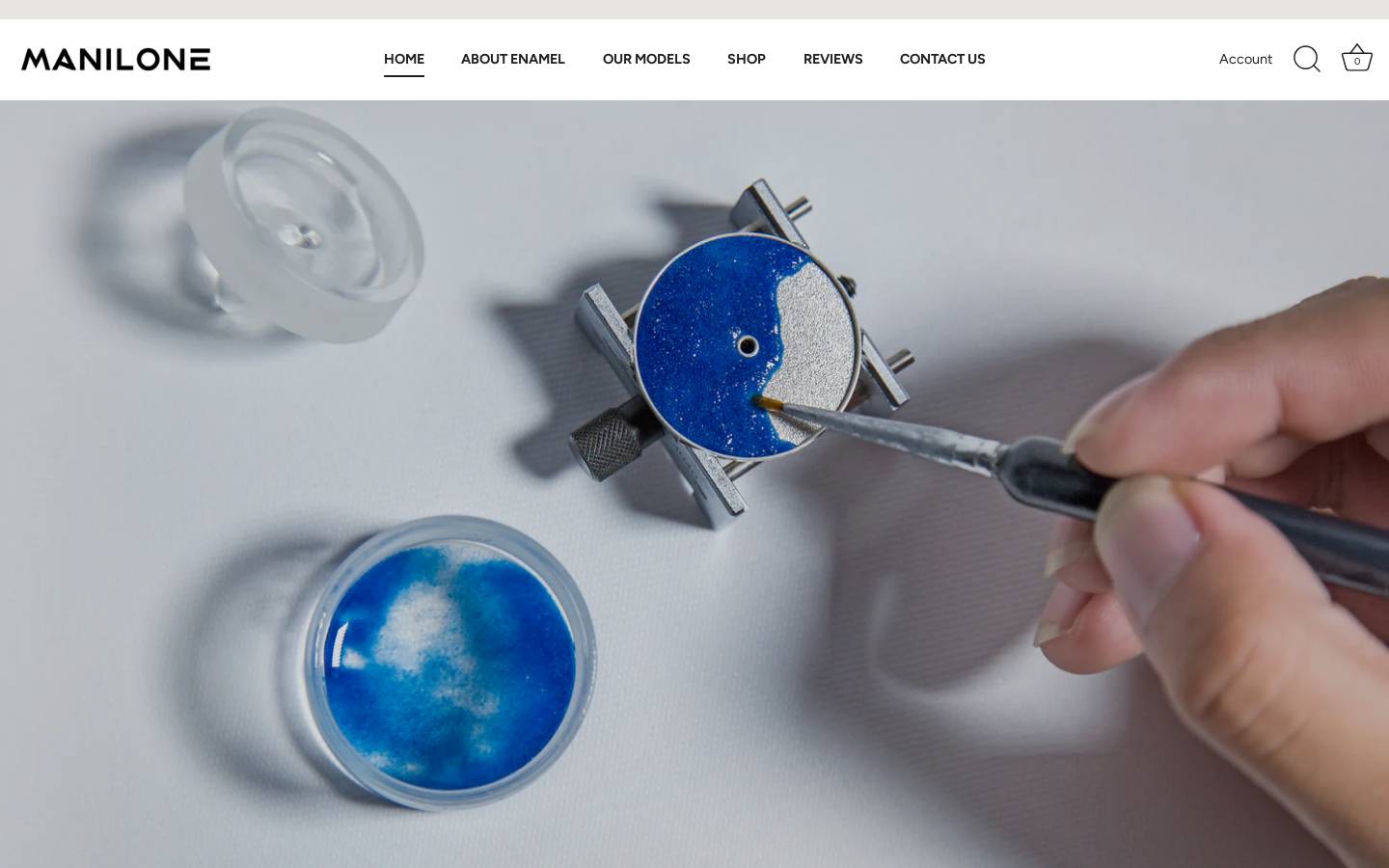 manilone.com homepage screenshot