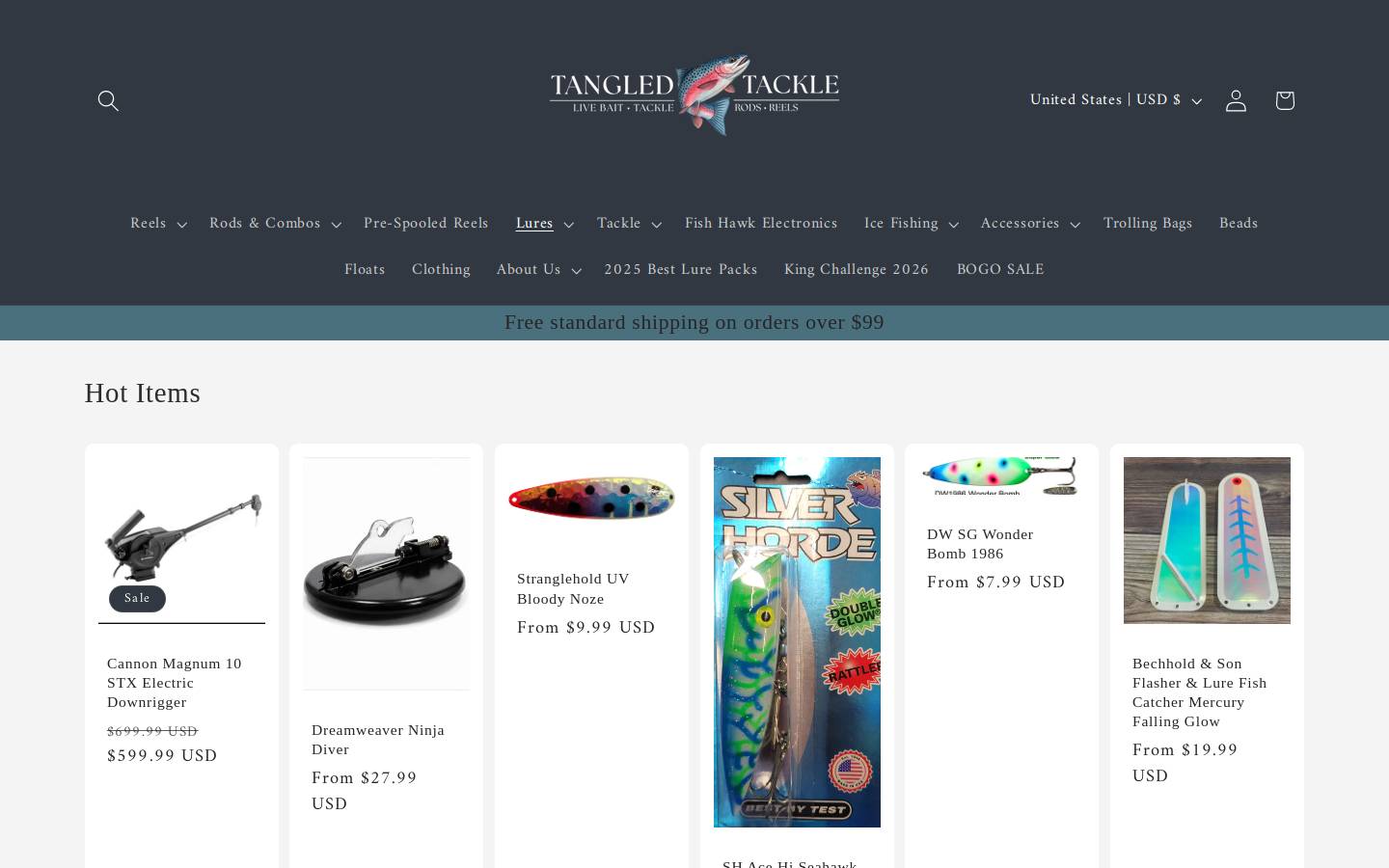 manisteeguideservice.com homepage screenshot