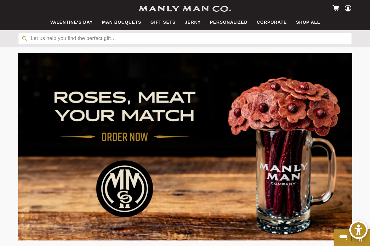 manlymanco.com homepage screenshot