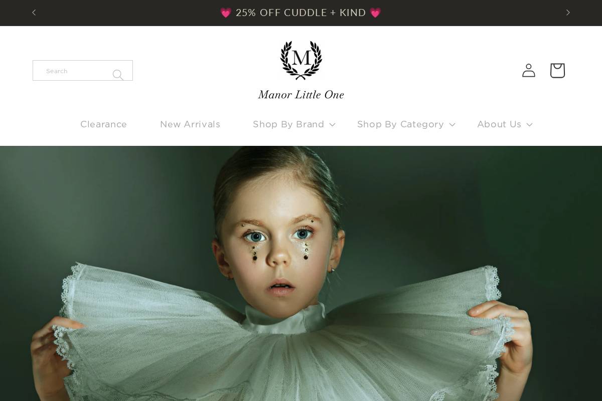 manorlittleone.com homepage screenshot