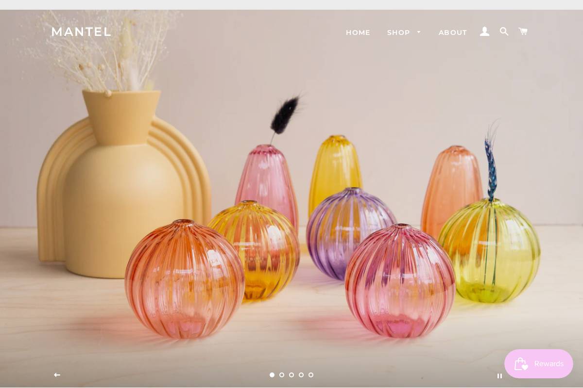 mantelpdx.com homepage screenshot