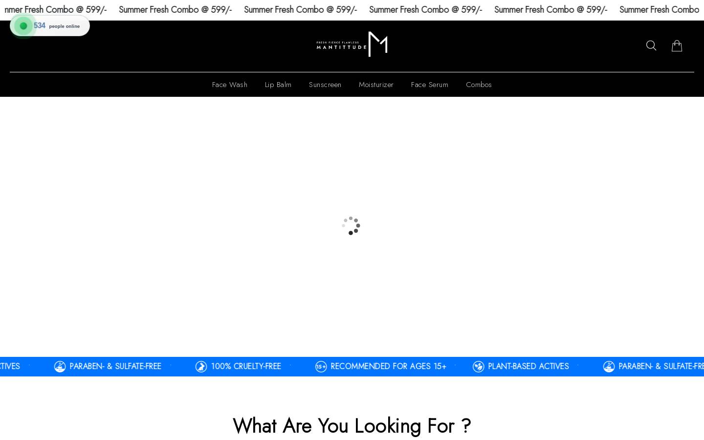 mantittude.com homepage screenshot