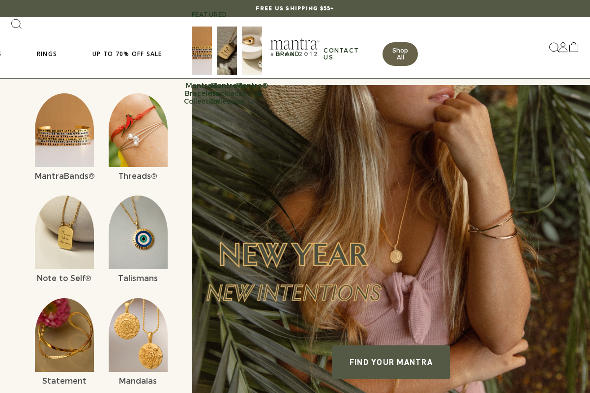 Mantra® homepage screenshot