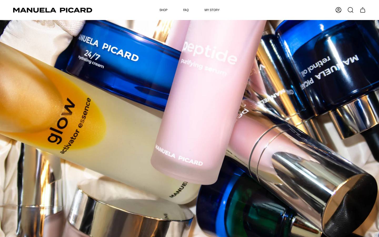 manuelapicard.com homepage screenshot