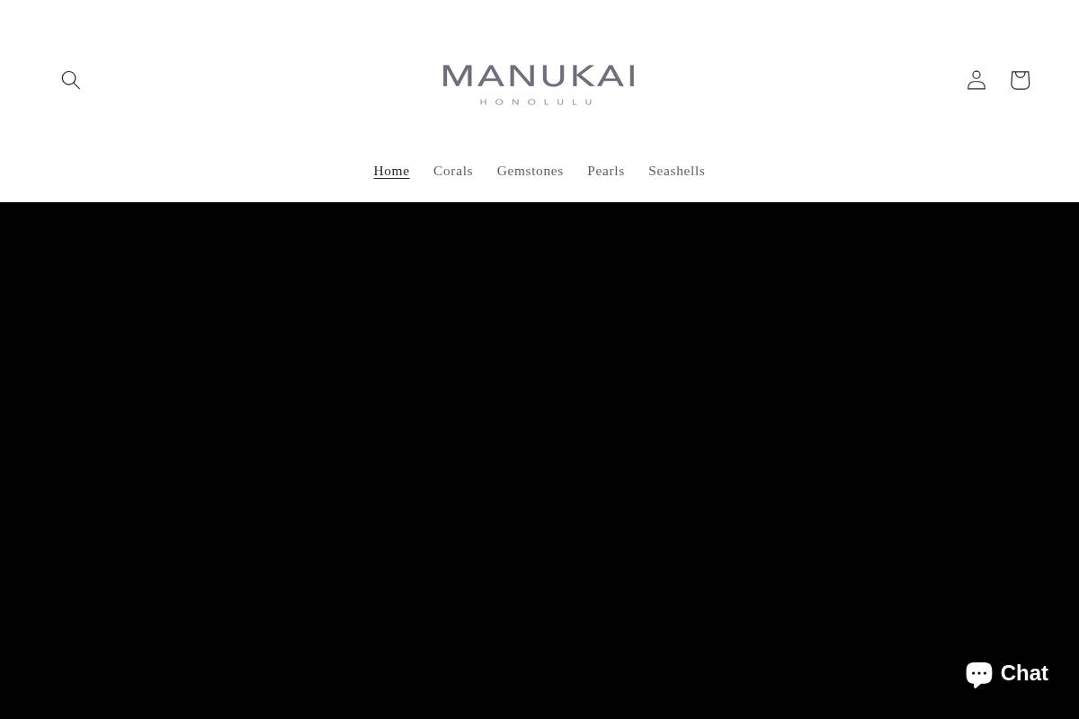 manukaijewels.com homepage screenshot