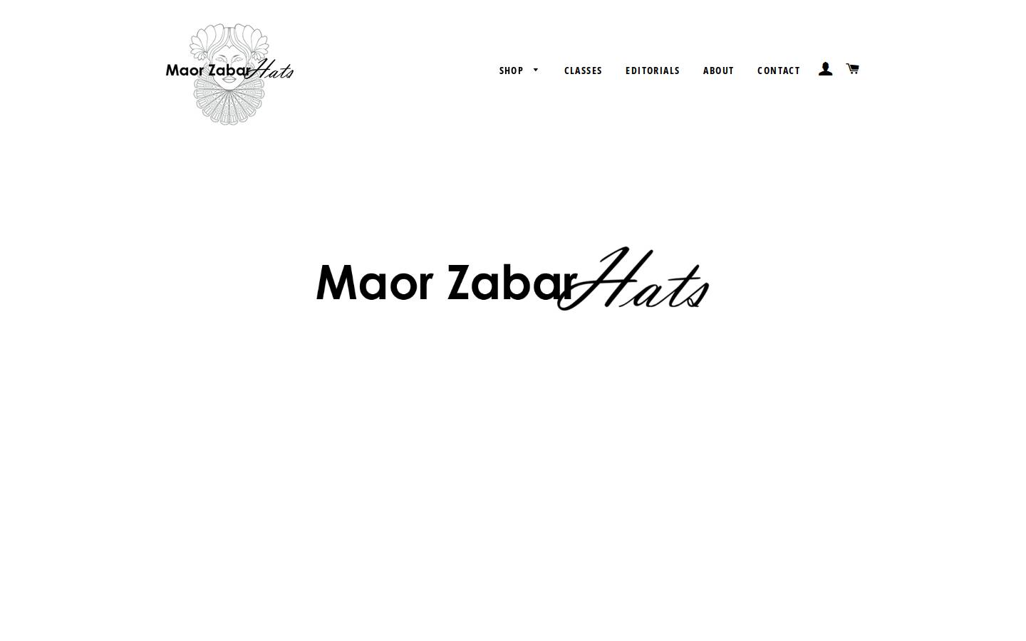 maorzabarhats.com homepage screenshot