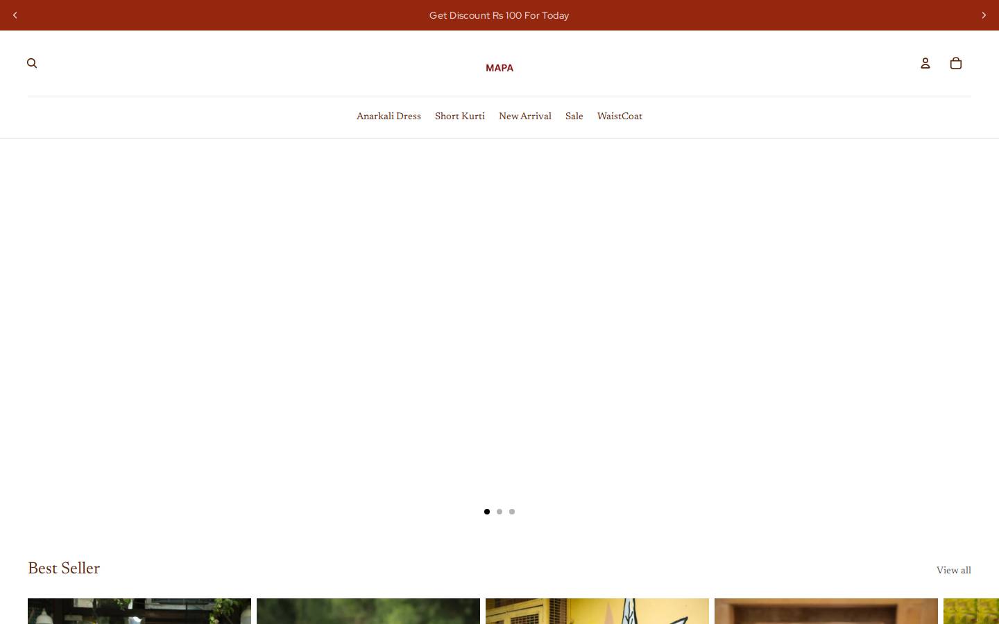 mapaindia.com homepage screenshot