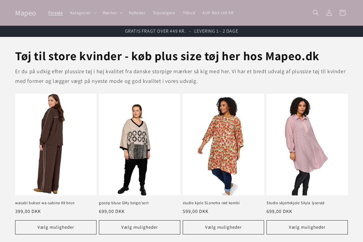 Mapeo homepage screenshot