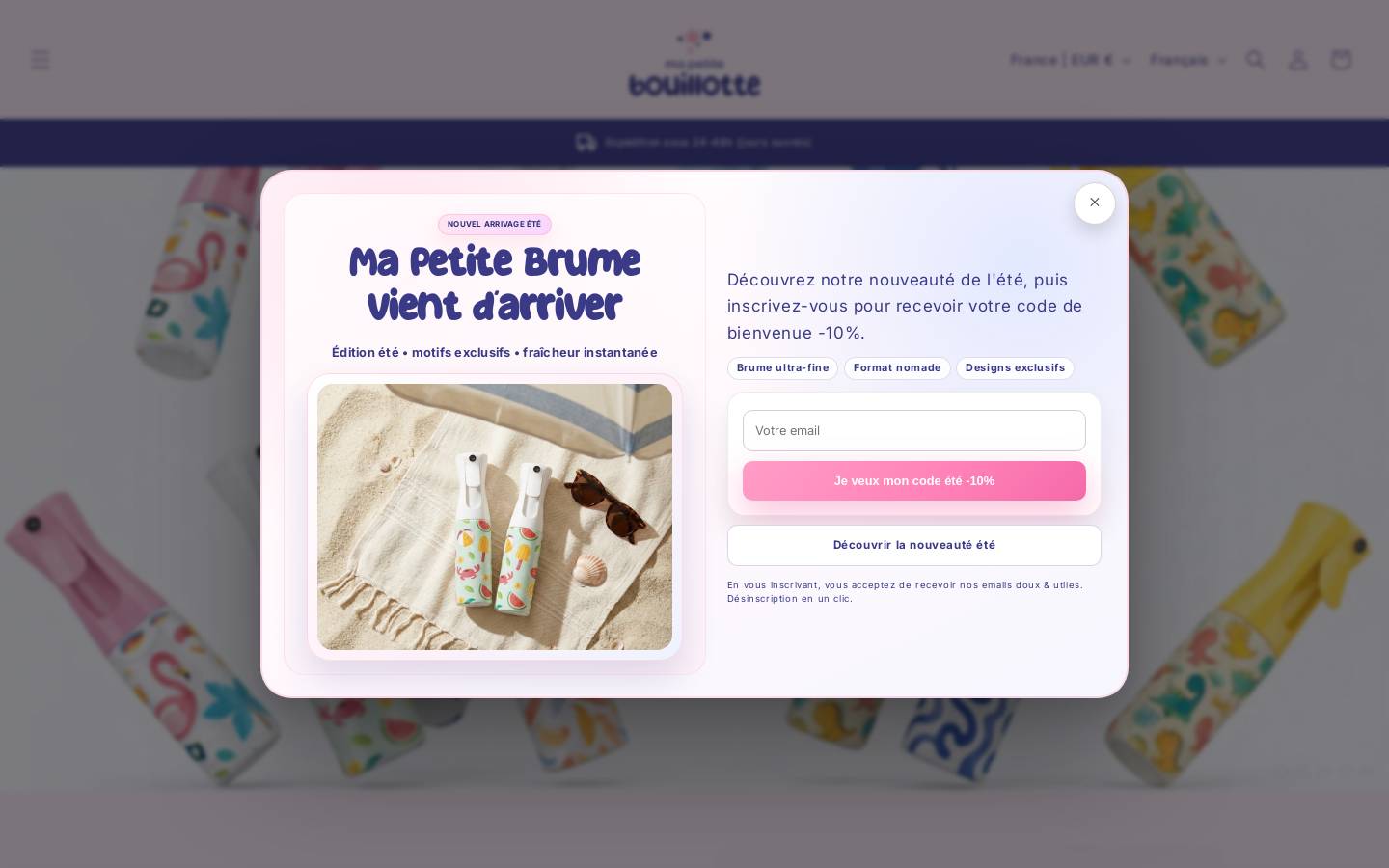 mapetitebouillotte.fr homepage screenshot
