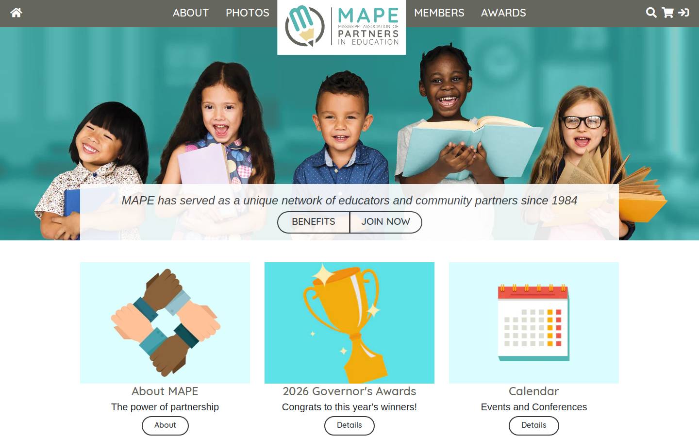 mapie.org homepage screenshot