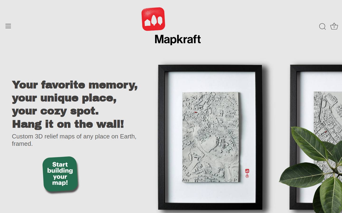 mapkraft.com homepage screenshot