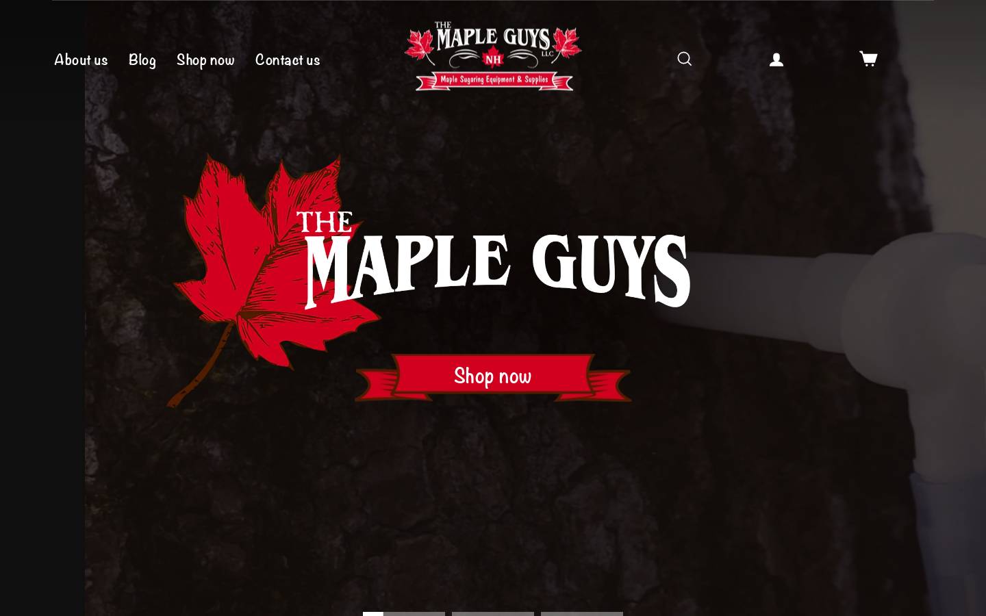 mapleguys.com homepage screenshot
