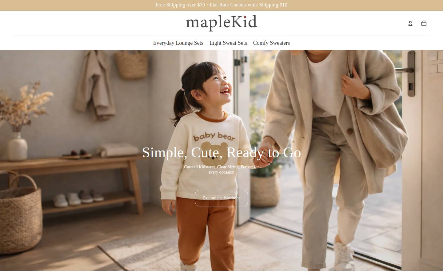 maplekid.ca homepage screenshot