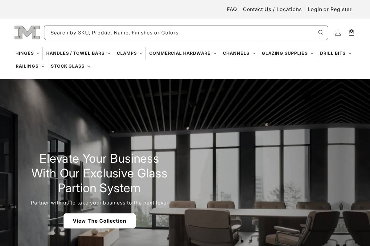 mapleviewhardware.com homepage screenshot