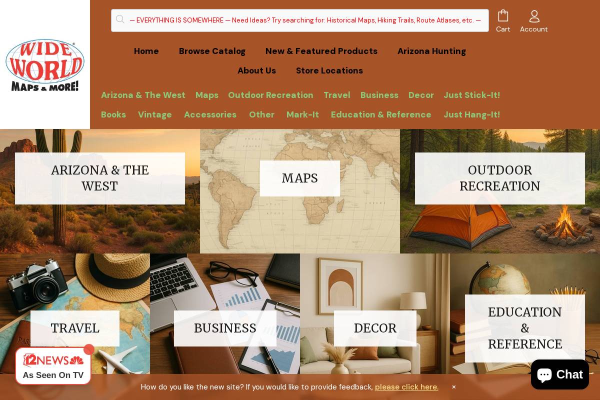 maps4u.com homepage screenshot