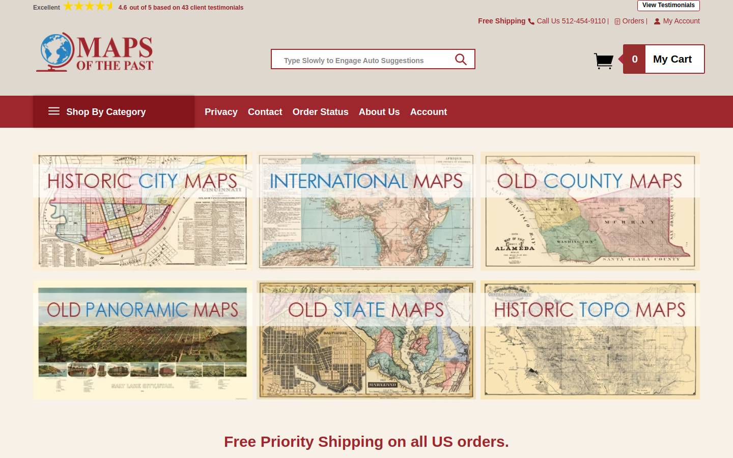 Mapsofthepast homepage screenshot