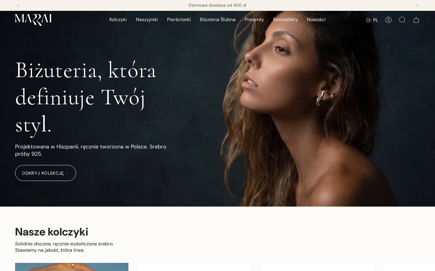 marai.pl homepage screenshot