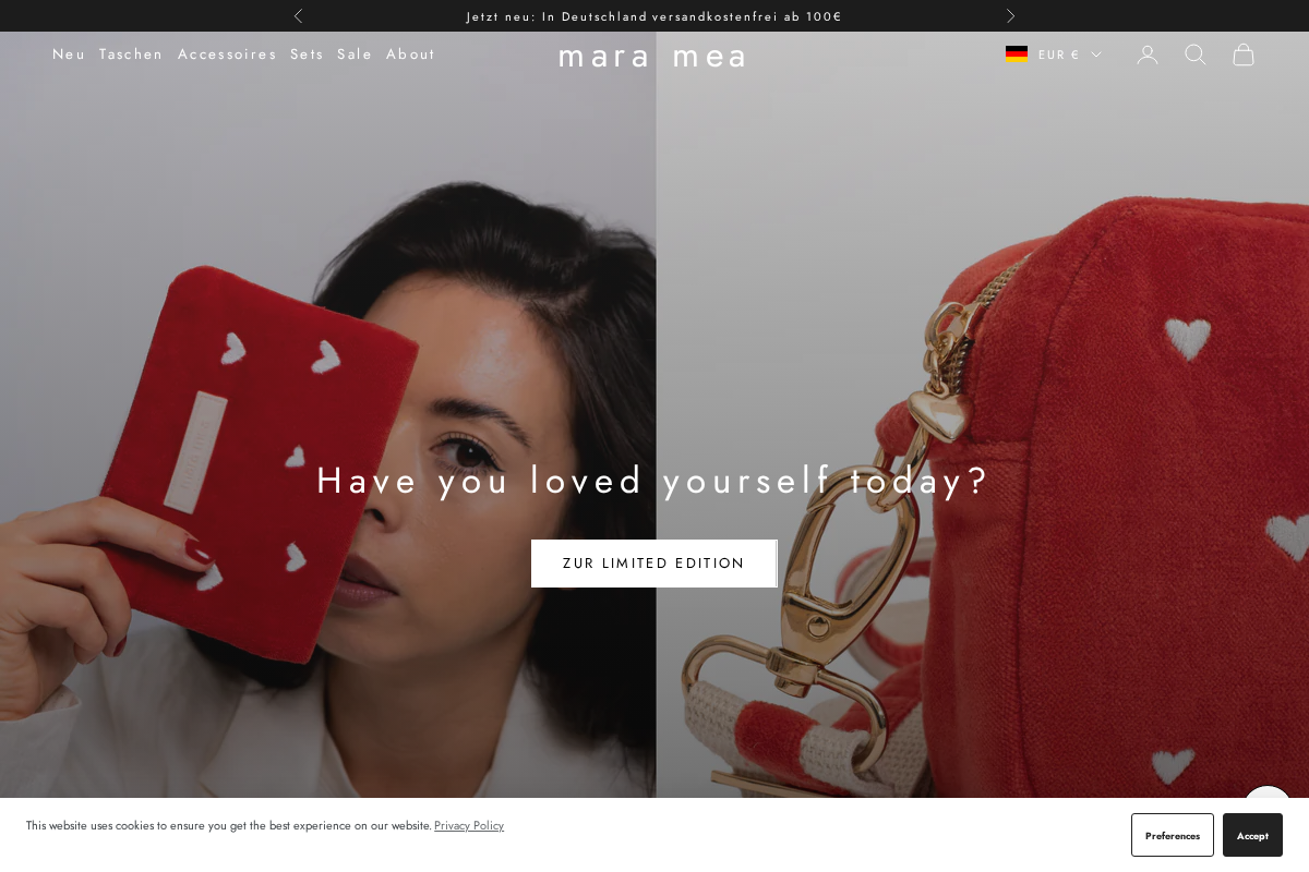 maramea.com homepage screenshot