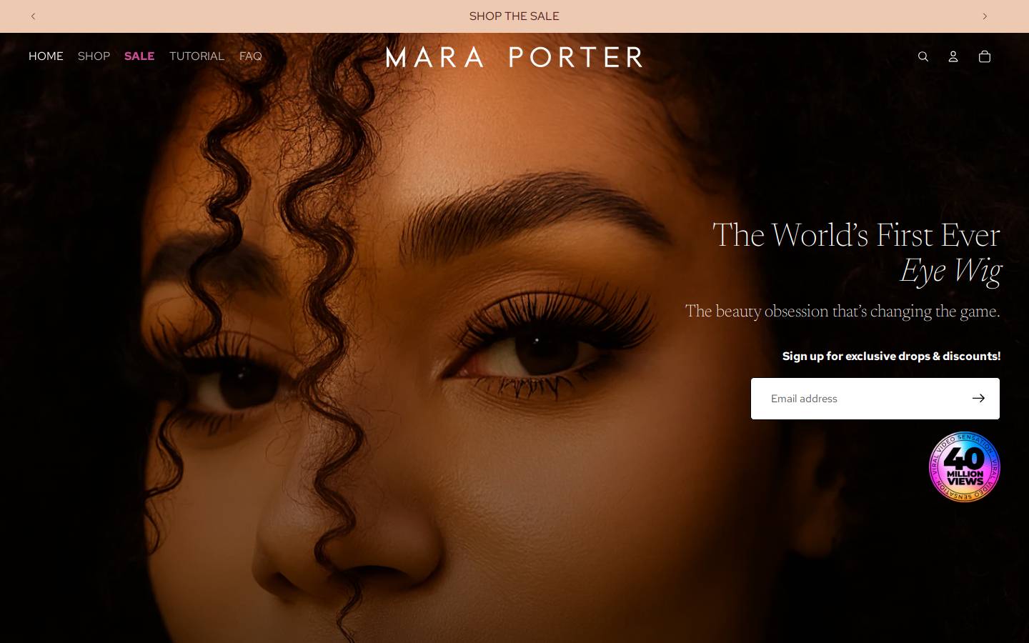maraporter.com homepage screenshot