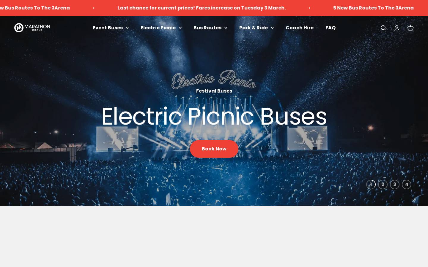 Marathongroup homepage screenshot