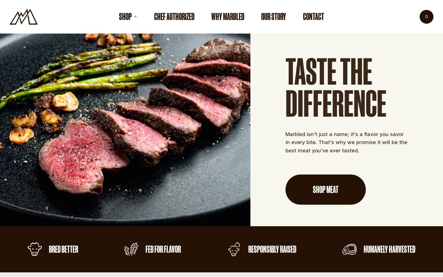 marbled.com homepage screenshot