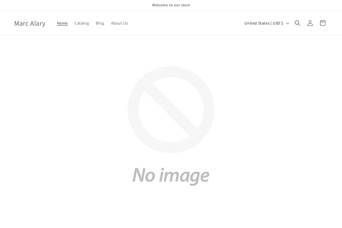 marcalary.com homepage screenshot