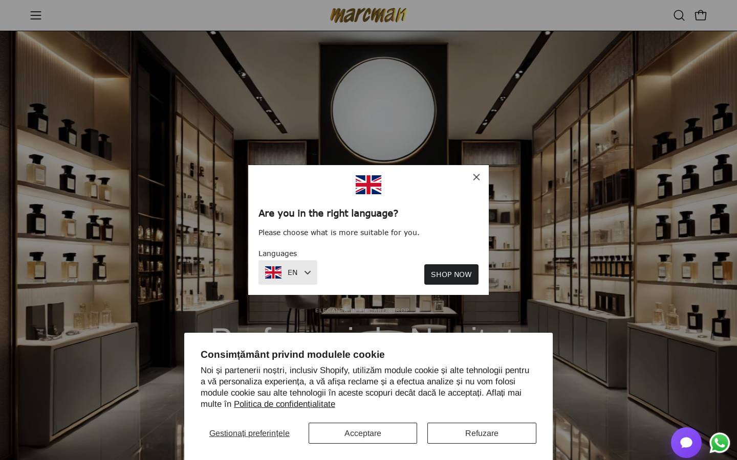 marcman.shop homepage screenshot