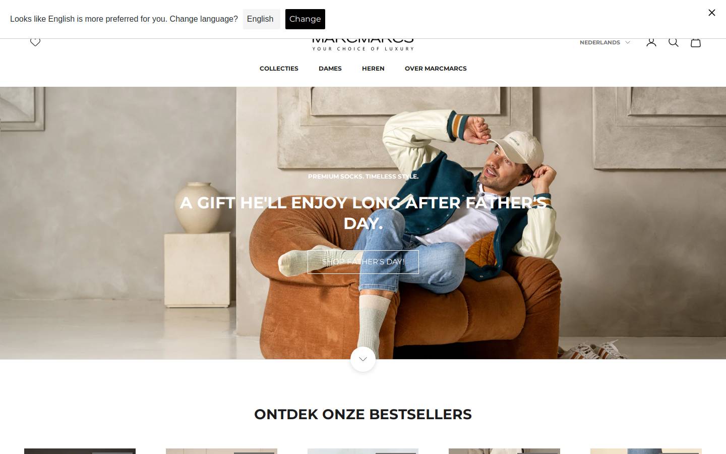 marcmarcs.us homepage screenshot