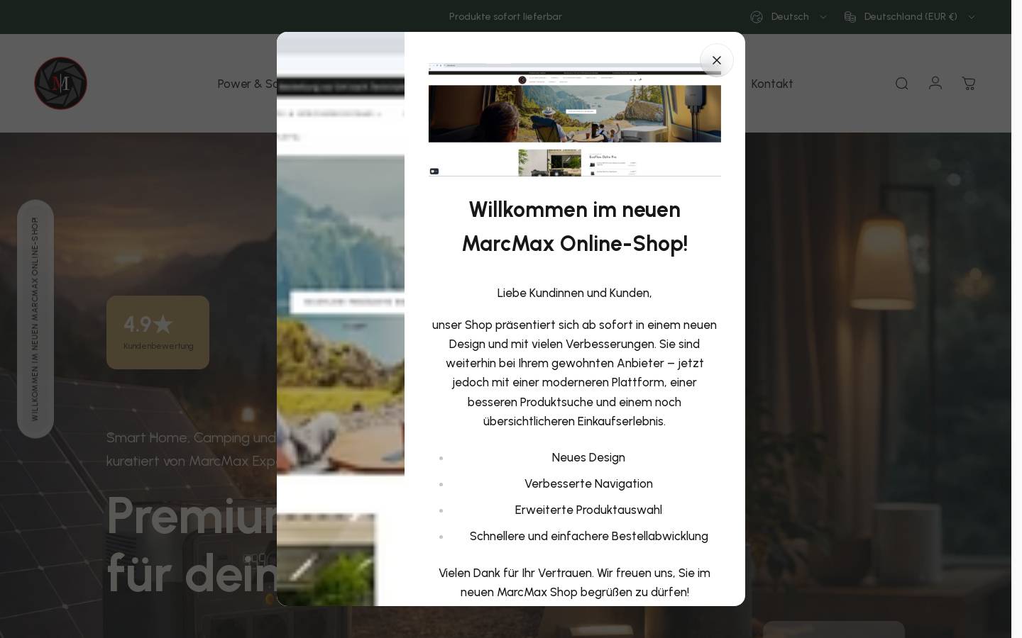 marcmax.de homepage screenshot
